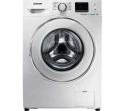 SAMSUNG  ecobubble WF70F5E2W4W Washing Machine - White